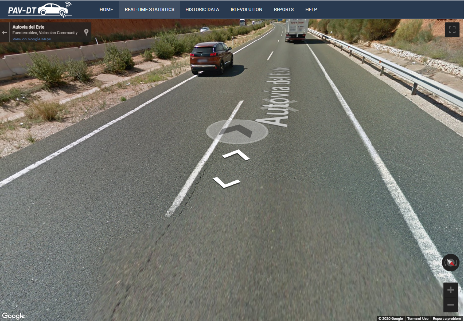 Figure 2: Integrated Google Street View